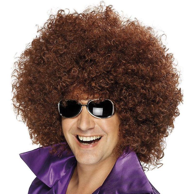 Afro wig mega huge adult brown 42036