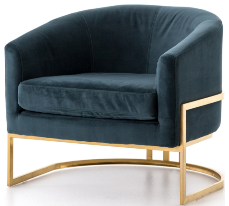 Calista Chair   Contemporary   Armchairs And Accent Chairs   by Marco Polo Imports  Houzz