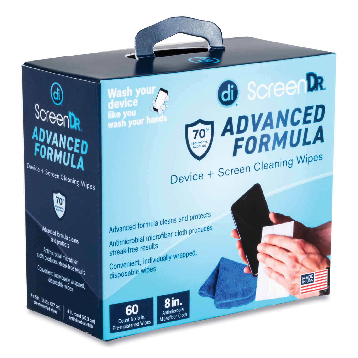 ScreenDr Device and Screen Cleaning Wipes by Digital Innovations DGV32347