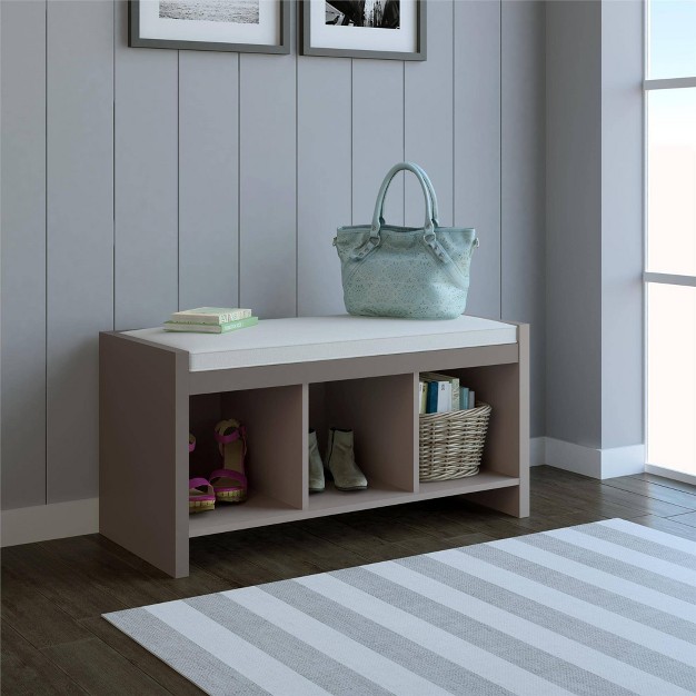 Hendland Entryway Storage Bench With Cushion Room amp Joy