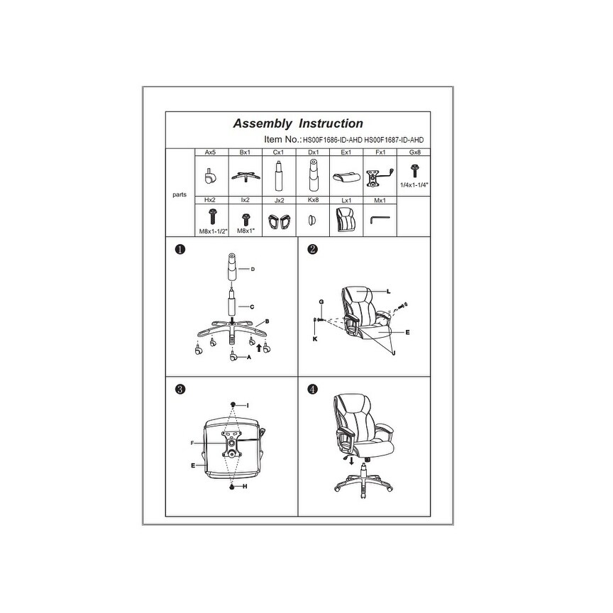 Office High Back Leather Chair Ergonomic Height Adjustable Desk Chair Executive Conference Task Chair with Lumbar Support