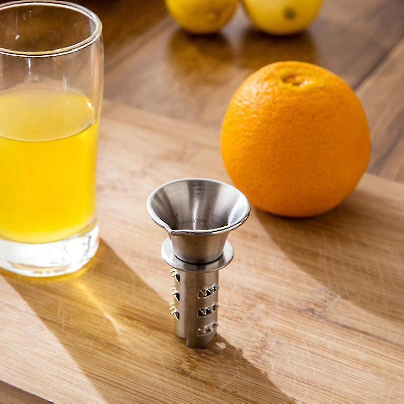 Manual Stainless Steel Lemon Drilling Tool Kitchen Small Fruit Squeeze Juicer