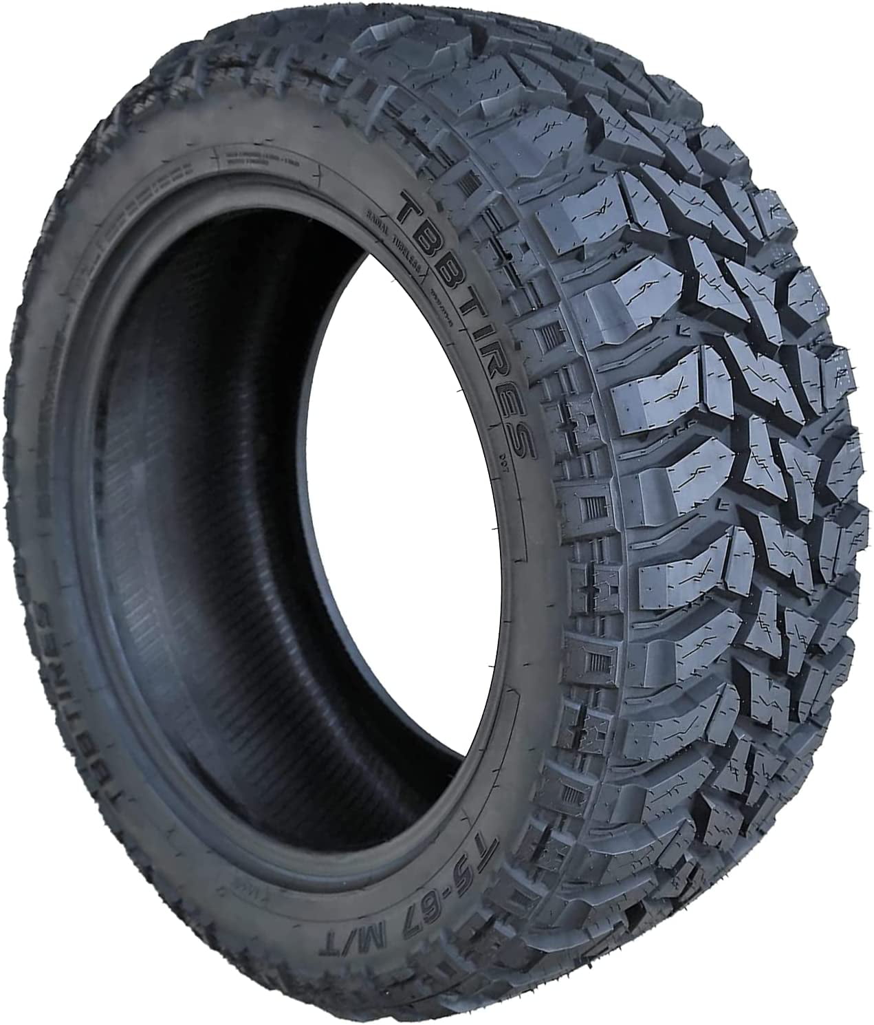 TBB TS-67 35X12.50R20 LT 121Q E Rated 10 Ply M/T Mud Terrain MT Tire