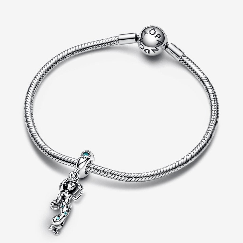 PANDORA  Disney Aladdin Princess Jasmine Dangle Charm