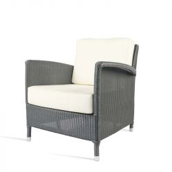 Fauteuil salon de jardin VINCENT SHEPPARD - Fauteuil Lloyd Loom outdoor