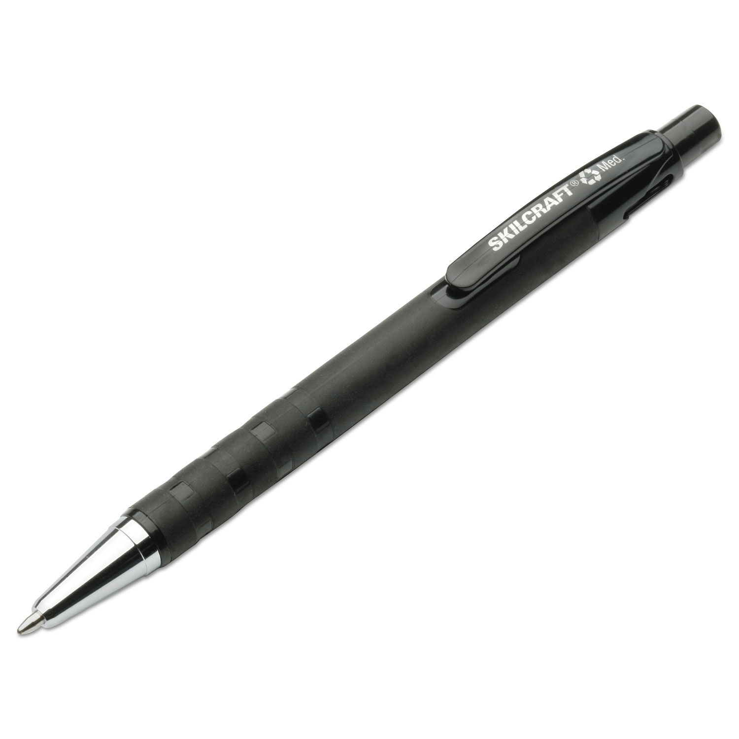 SKILCRAFT Rubberized Ballpoint Pen by AbilityOneandreg; NSN3687771