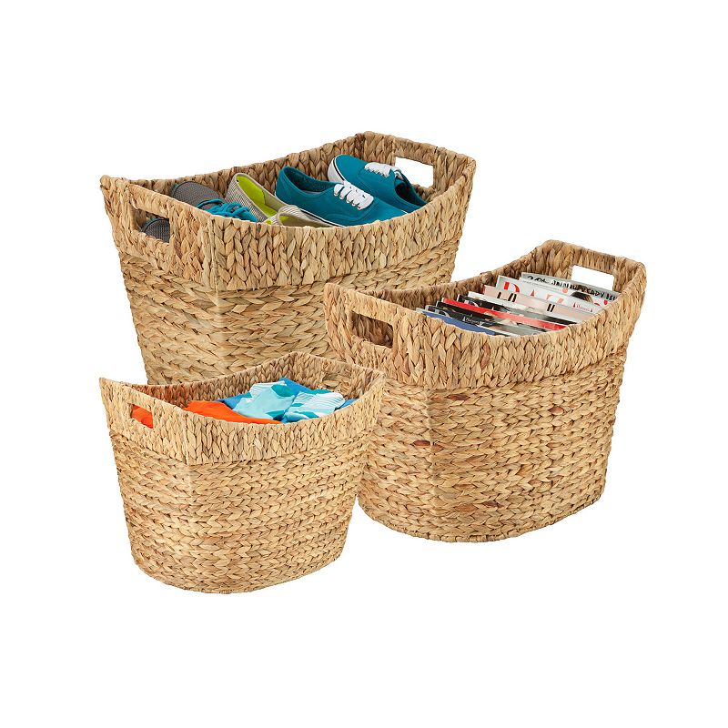 Honey-Can-Do 3-piece Tall Nesting Basket Set