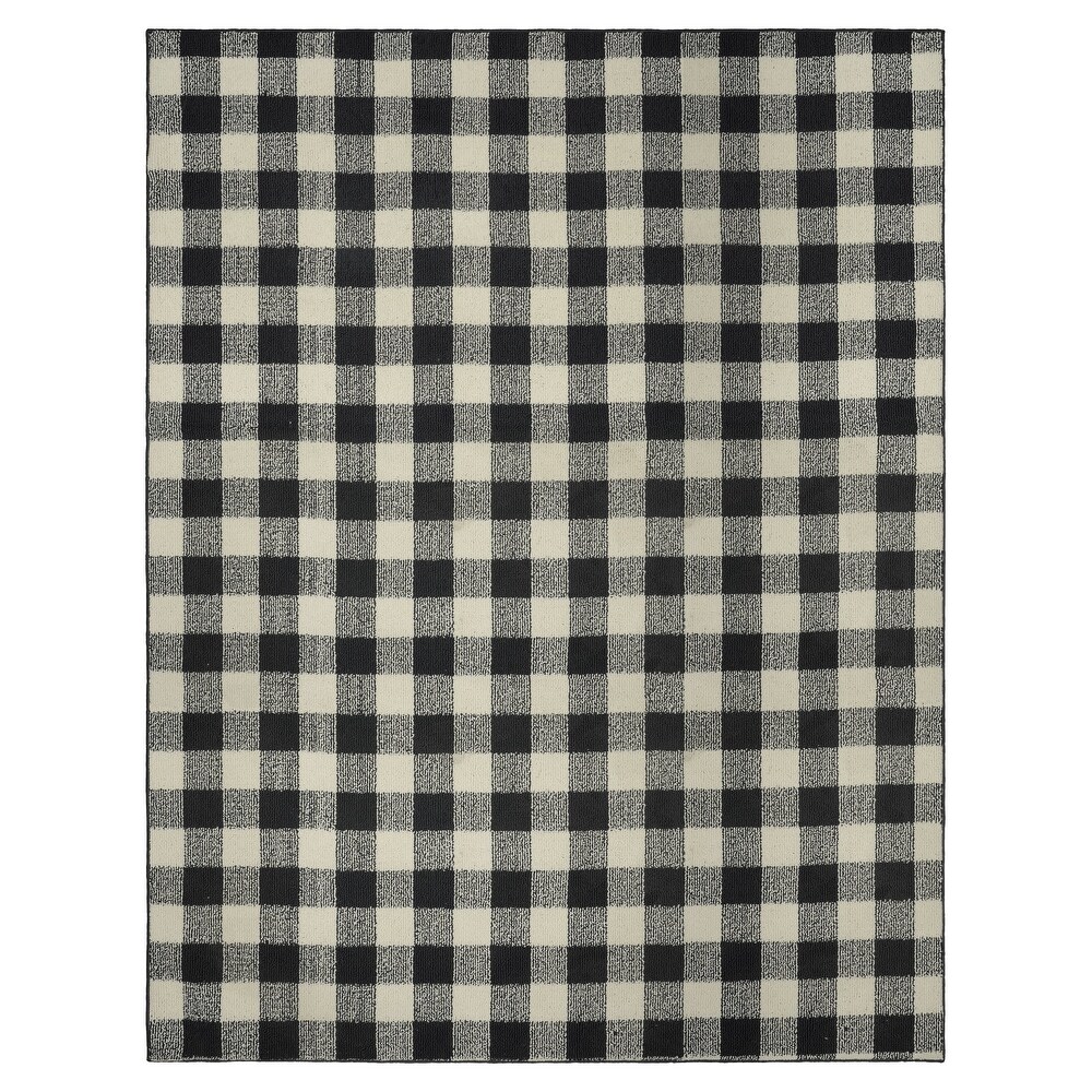 Garland Rug Country Living Buffalo Plaid Indoor/Outdoor Area Rug