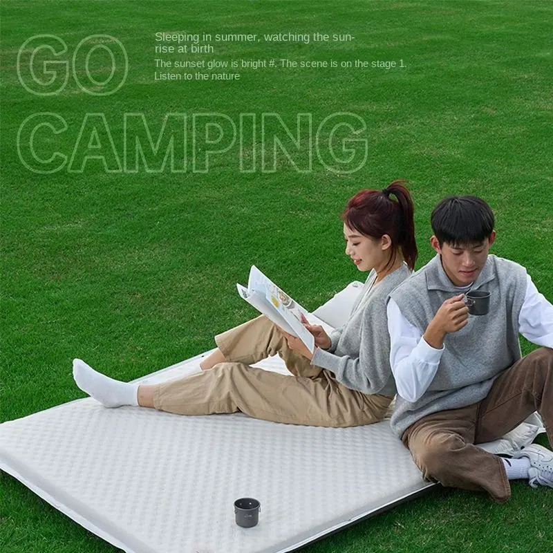 Floatation Bed Outdoor Airbed Airbed Mat Camping Automatic Double Home Tent Sleeping Mat Floor Shop Camping Mat