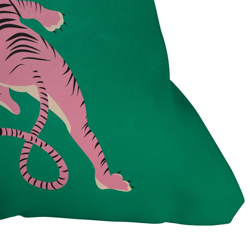 Ayeyokp The Chase Pink Tiger Edition Made To Order Outdoor Throw Pillow 20\