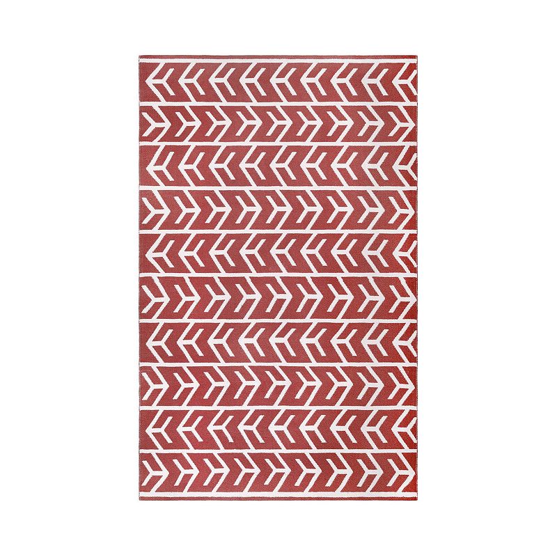 SUPERIOR Southwestern Reversible Indoor Outdoor Area Rug