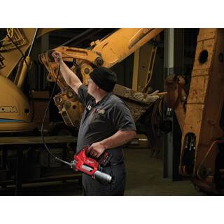 MW M18 18V Lithium-Ion Cordless Grease Gun 2-Speed (Tool-Only) with (2-Pack) 6.0 Ah Batteries 2646-20-2646-20-48-11-1862