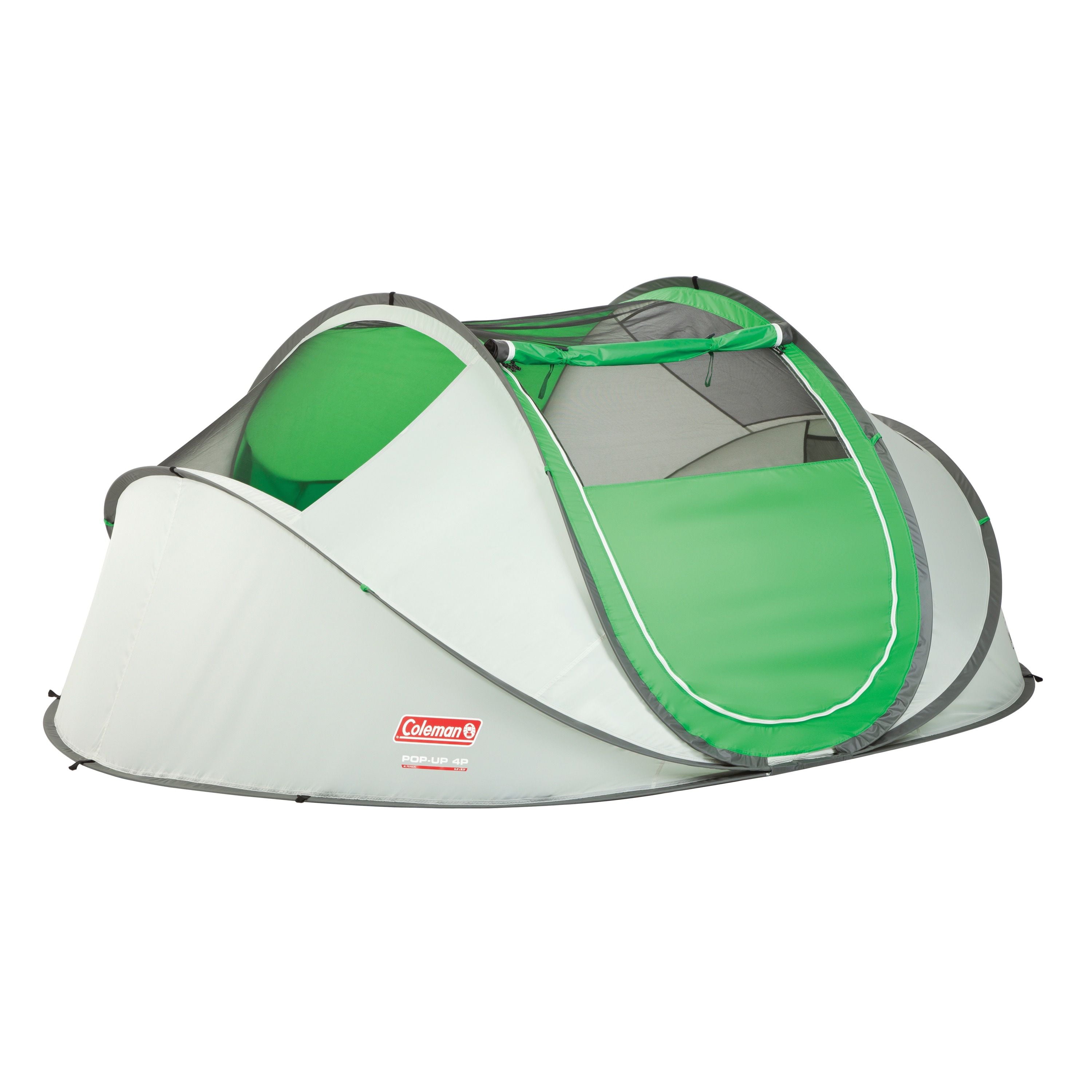 Coleman 4-Person Instant Pop-Up Tent 1 Room， Green