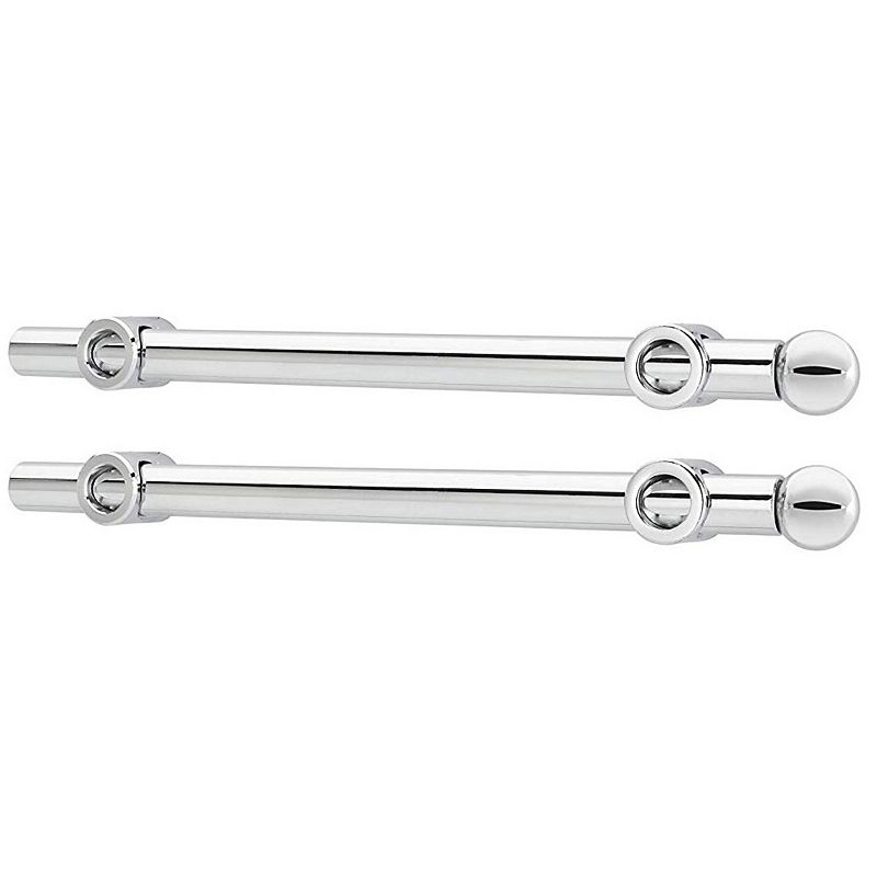 Rev-A-Shelf CVR-12-CR 12 Extendable Designer Closet Valet Rod， Chrome (2 Pack)