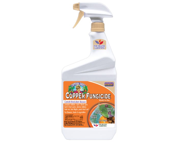 Bonide Captain Jacks Ready-To-Use Copper Fungicide Spray， 32 Oz. - 775