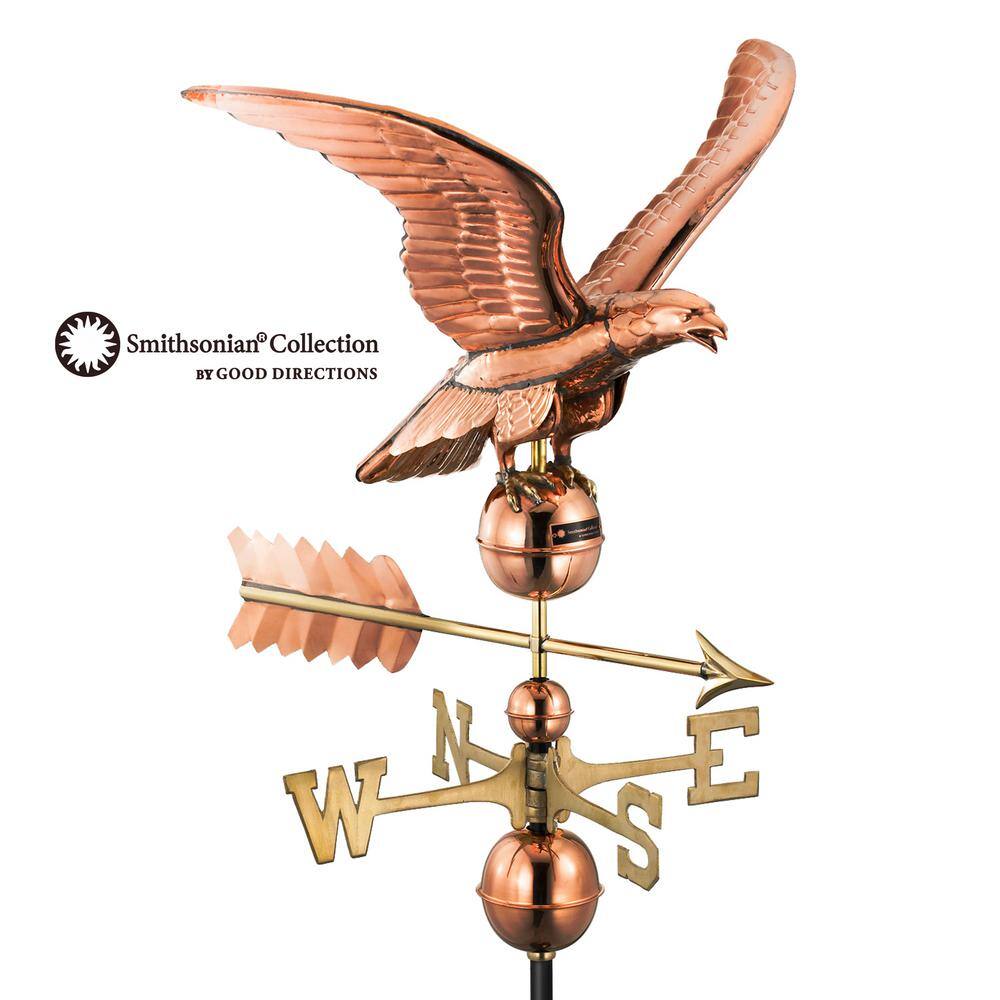 Good Directions Smithsonian Eagle Weathervane - Pure Copper 955P