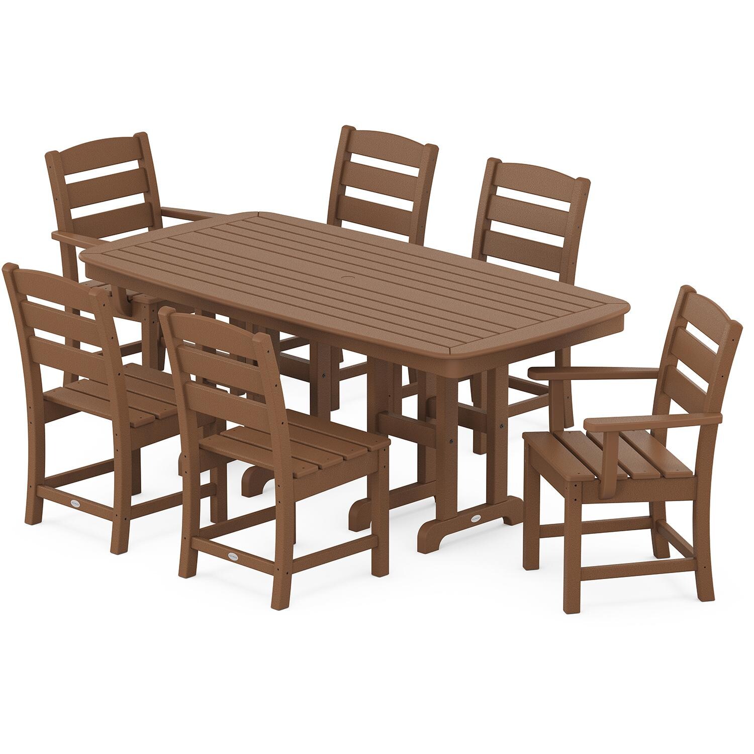 POLYWOOD Lakeside 7-Piece Dining Set