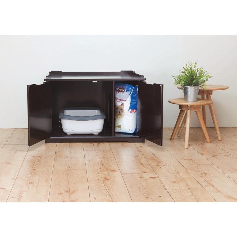 TRIXIE Wooden Pet House XL and Litter Box 40234