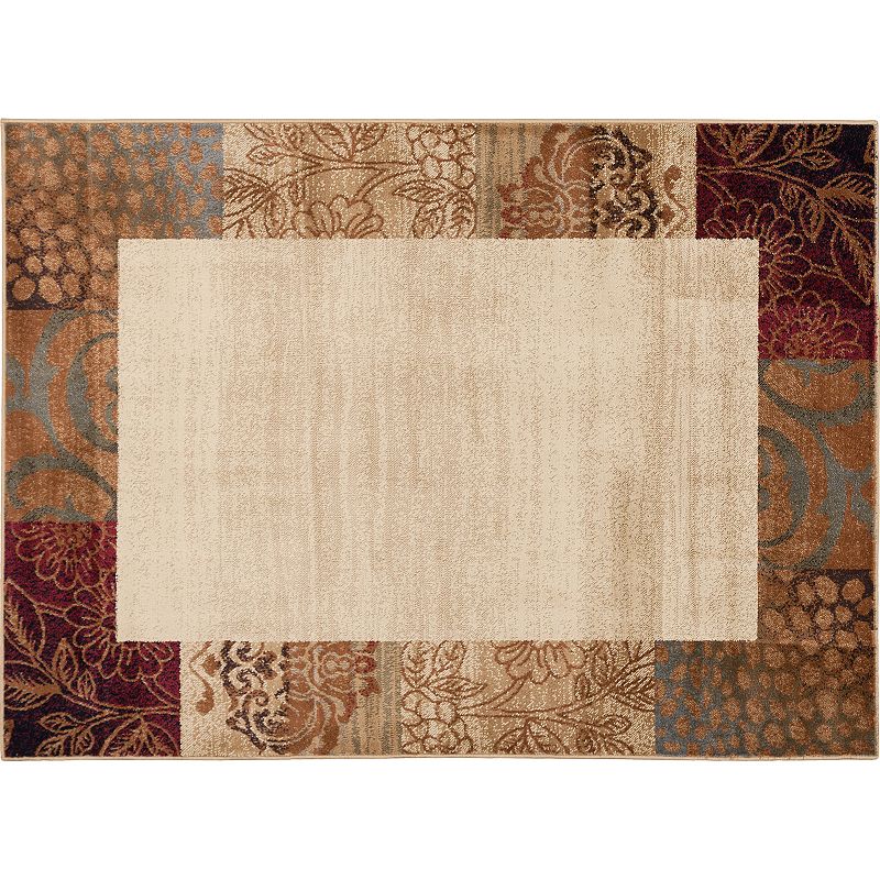 KHL Rugs Floral-Border Rug