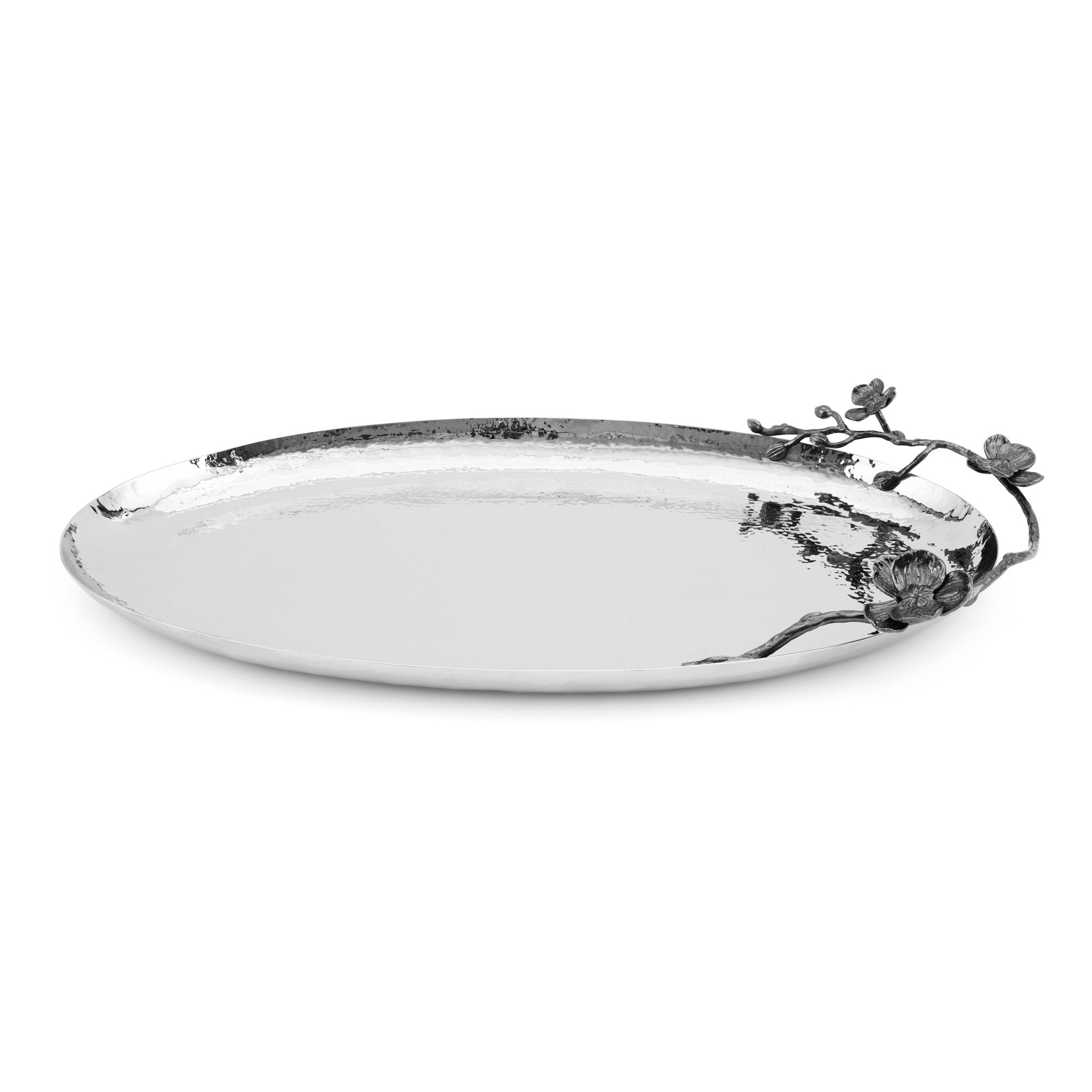 Black Orchid Oval Platter