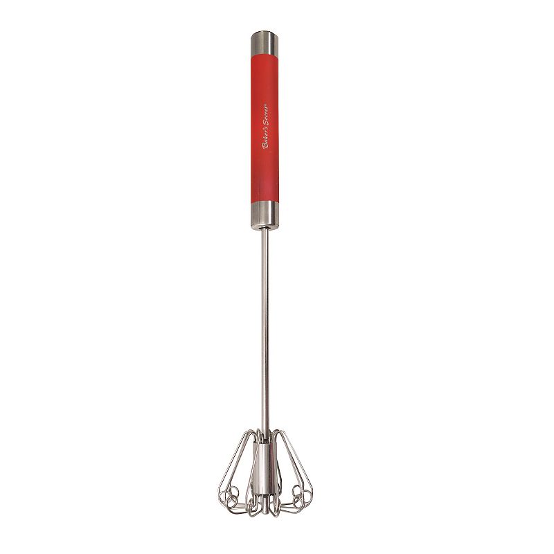 Baker's Secret Stainless Steel Dishwasher Safe Whisk 12