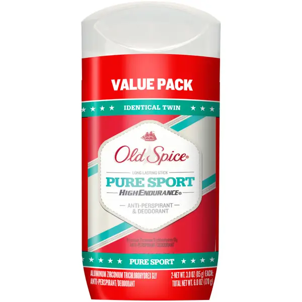 Old Spice 6 oz Pure Sport High Endurance Deodorant 2-Pack