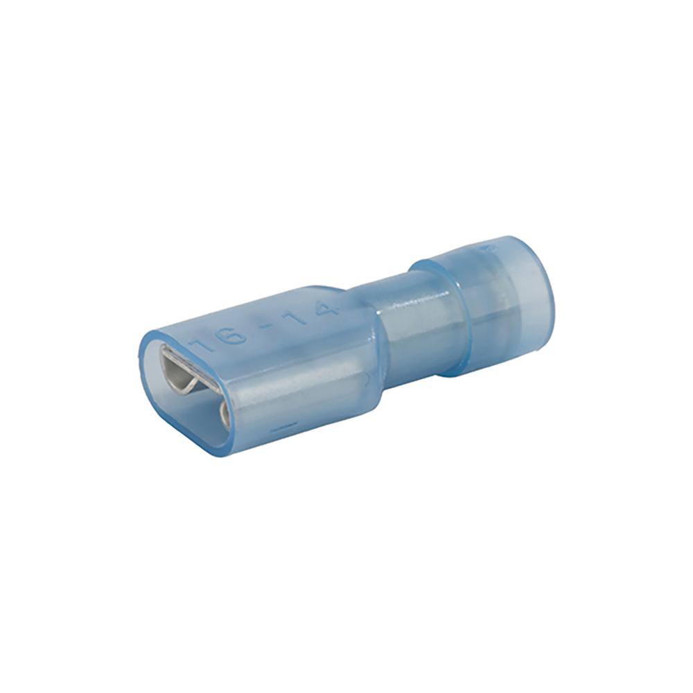 NSi Industries 16-14 AWG Fully Insulated Female Disconnect in Blue (50-Pack) IF16-250-3N