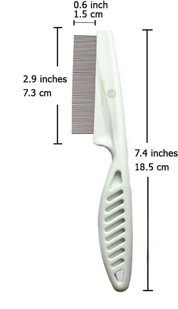 SunGrow Ferret Flea Comb