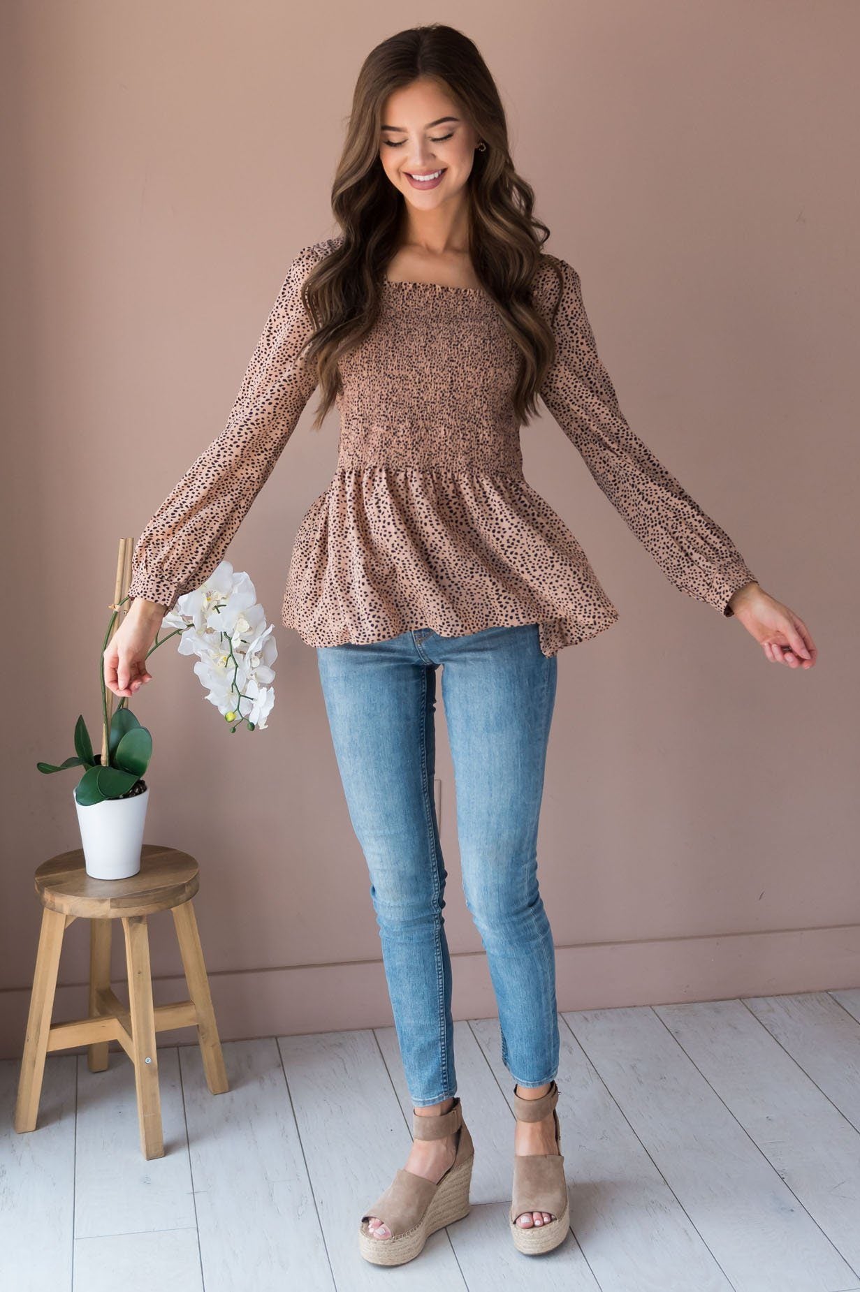 Simply Precious Modest Blouse