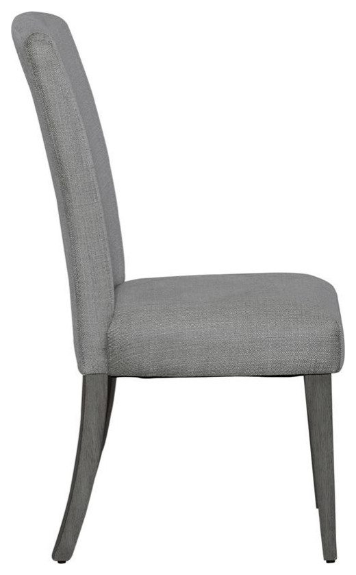 Uph Side Chair (RTA)   Set of 2 Contemporary White   Transitional   Dining Chairs   by BisonOffice  Houzz