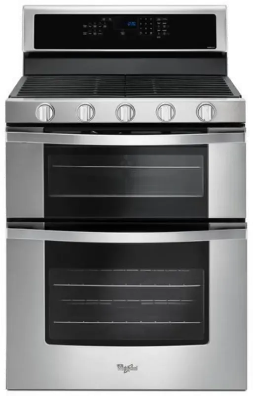 Whirlpool Double Oven Gas Range WGG745S0FS