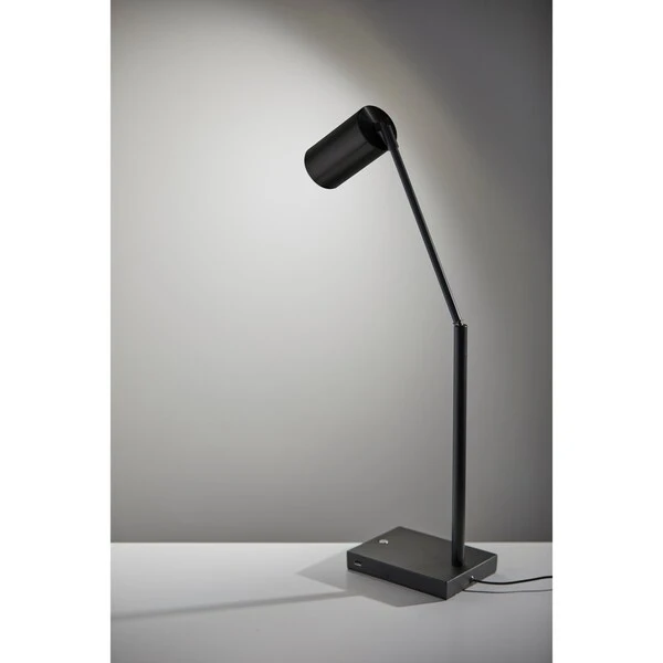 Adesso Black Colby LED Desk Lamp