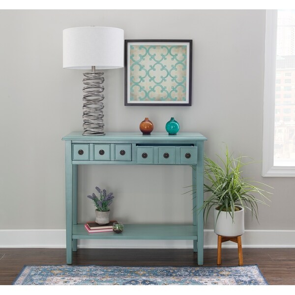 Sadie 38-inch Distressed Console Table