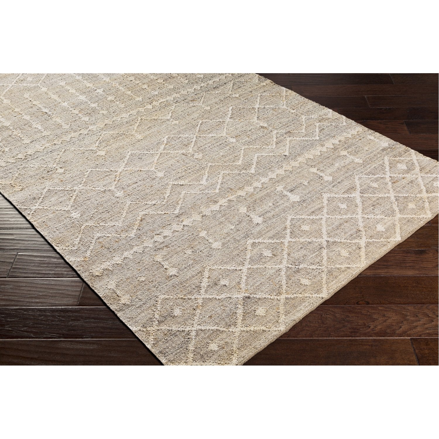 Cadence Hand Woven Rug in Camel, Cream, Khaki, Ivory, Taupe