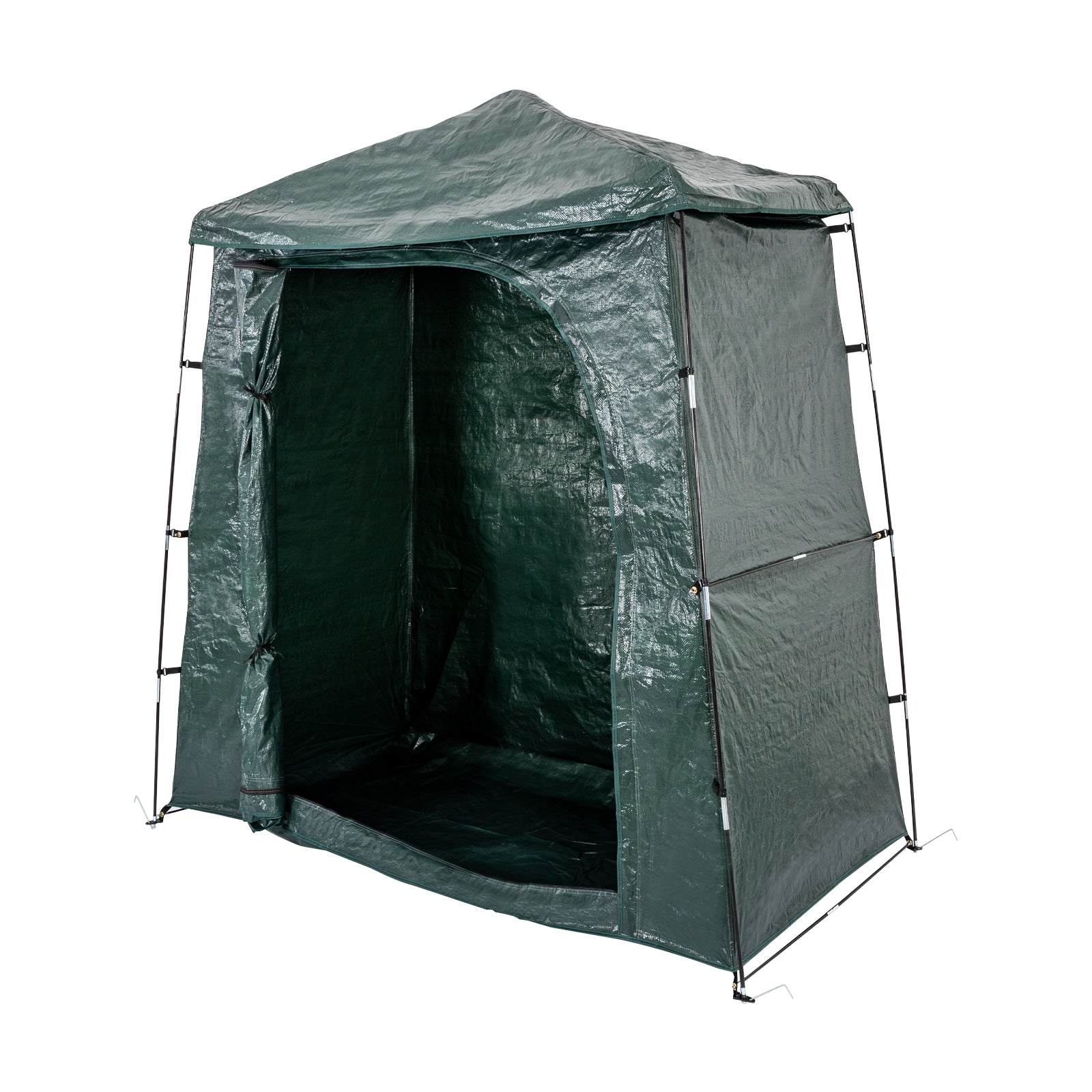 Miumaeov Bicycle Storage Shed Tent Waterproof Outdoor Bike Shed Portable Tent with Storage Bag 78.74*39.37*74.8in