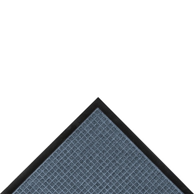 3 x27 x4 x27 Solid Dotted Doormat Blue black Hometrax