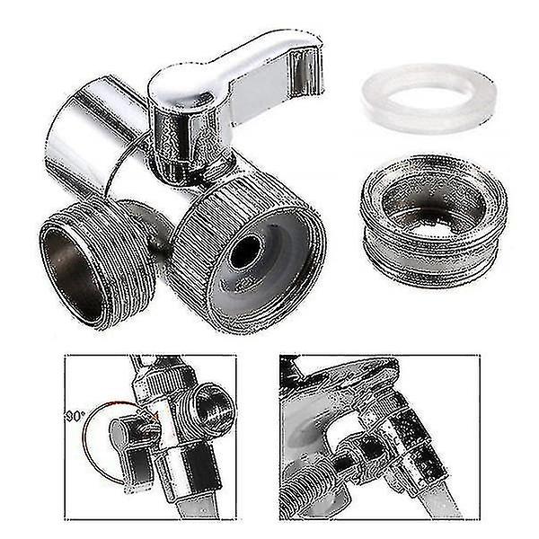 Switch Faucet Adapter Kitchen Sink Splitter Diverter Valve Water Tap Connector For Toilet Bidet Show