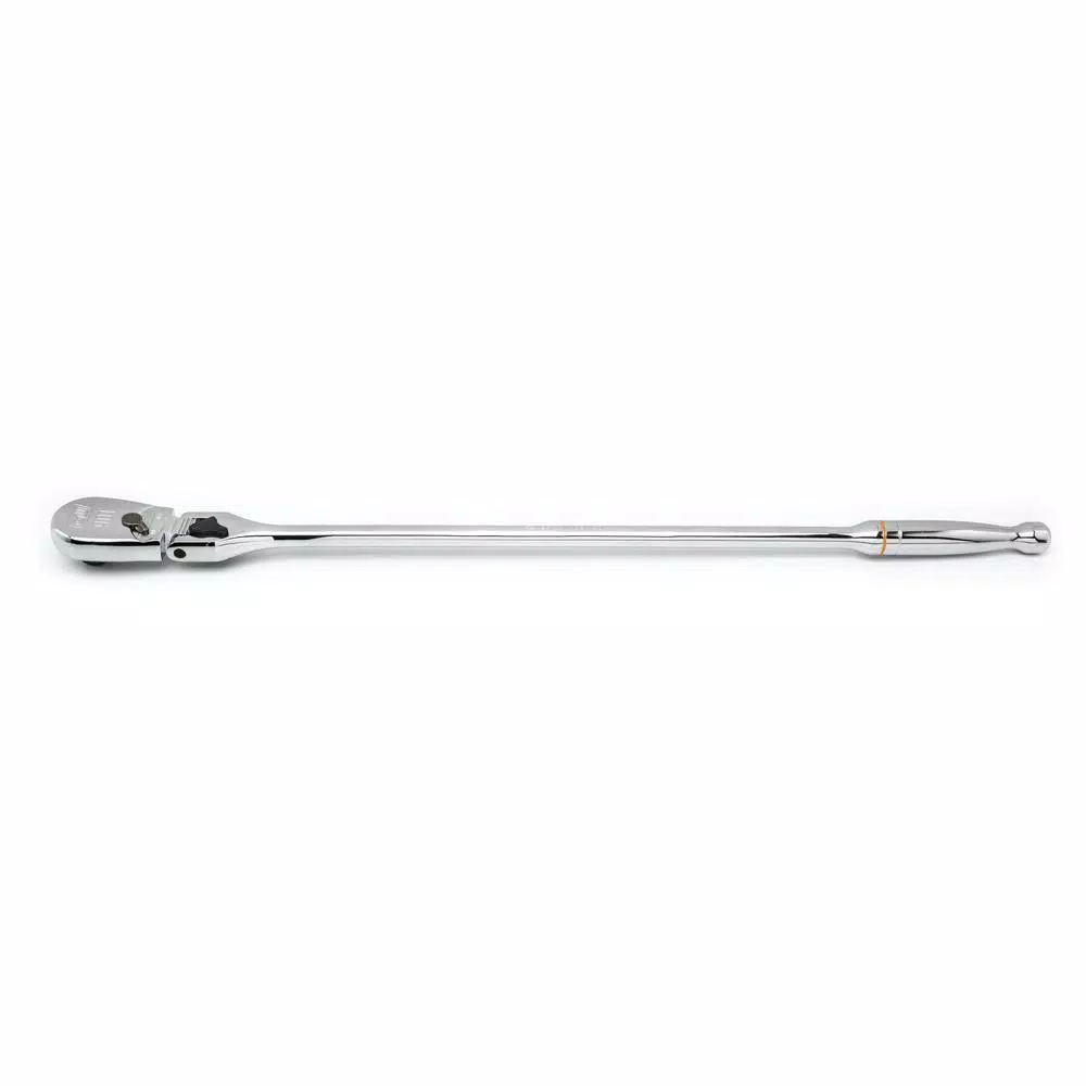 GEARWRENCH 1/2 in. Drive 90-Tooth 24 in. Locking Flex Head Teardrop Ratchet and#8211; XDC Depot