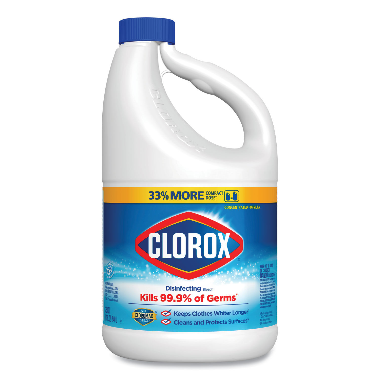 Regular Bleach with CloroMax Technology by Cloroxandreg; CLO32263