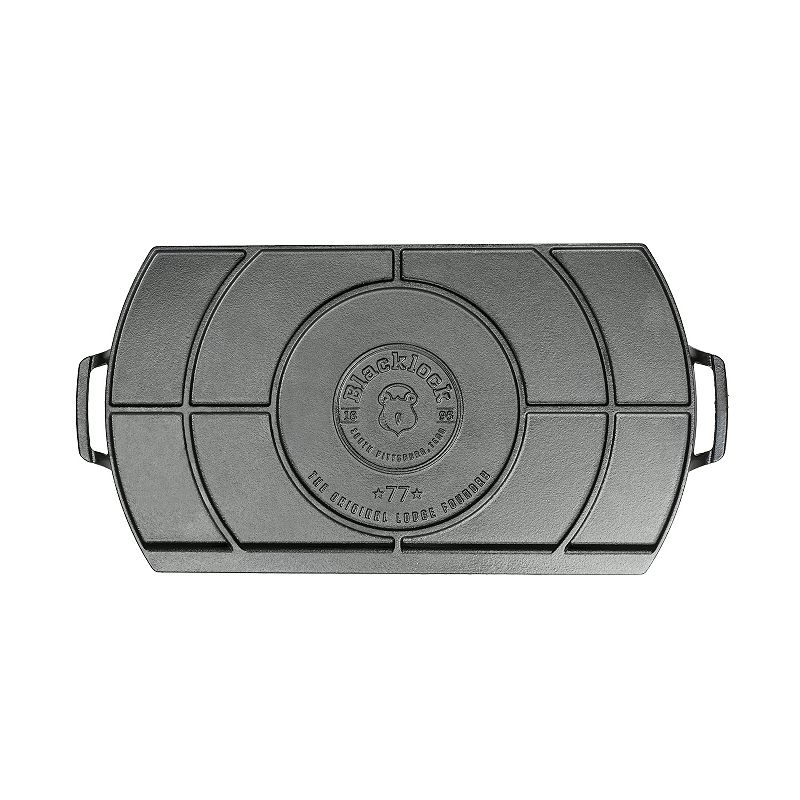 Lodge Blacklock Triple-Seasoned Cast-Iron Double Burner Griddle