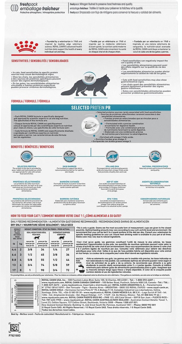 Royal Canin Veterinary Diet Adult Selected Protein PR Dry Cat Food