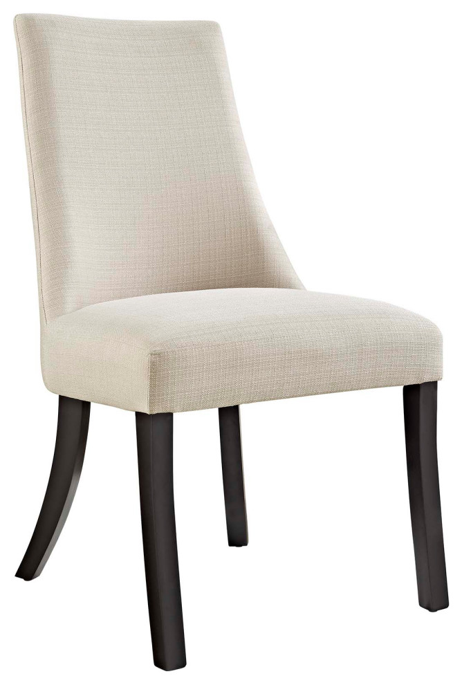 Modway Furniture Reverie Dining Side Chair  Beige   Transitional   Dining Chairs   by Simple Relax  Houzz