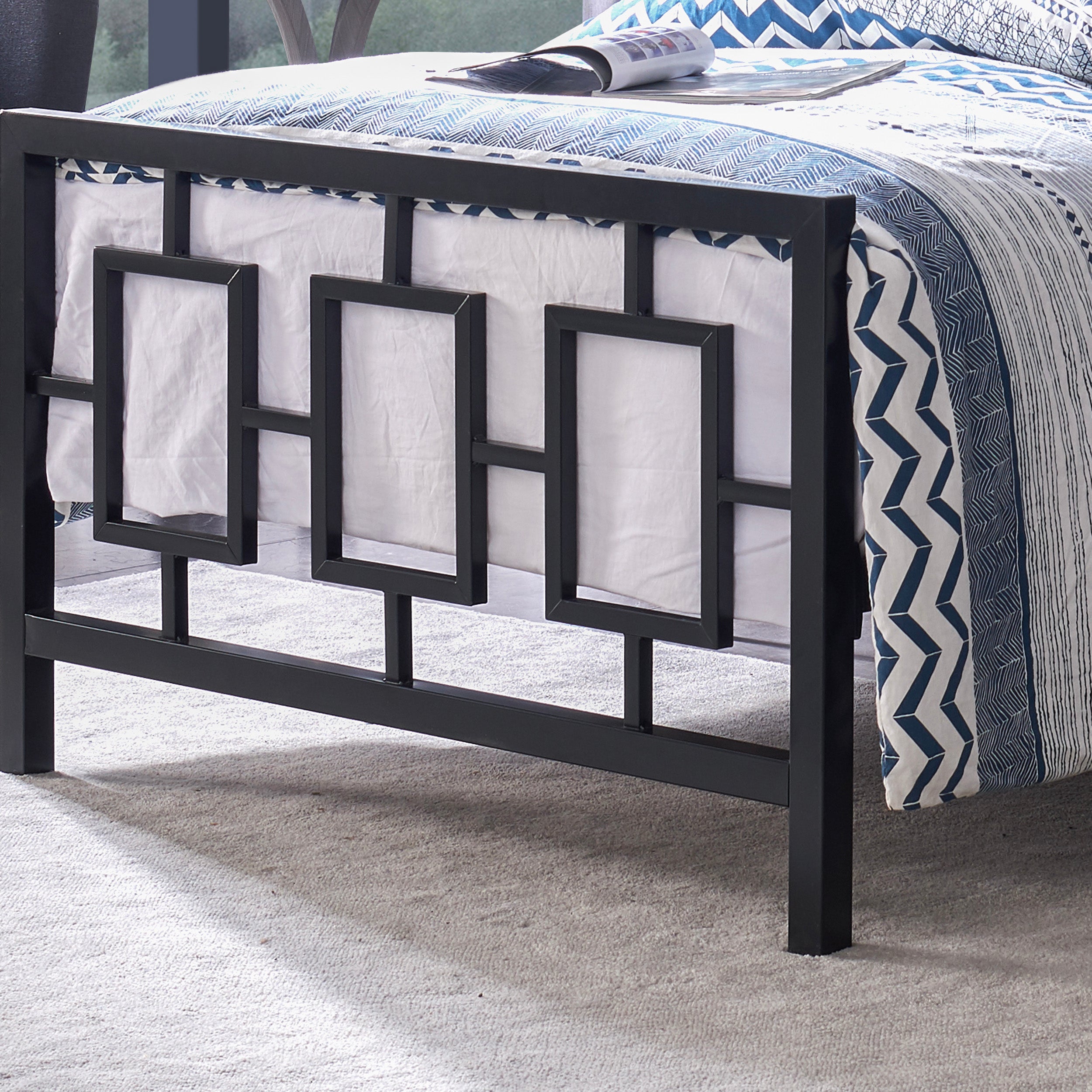 Dawn Modern Iron Twin Bed Frame