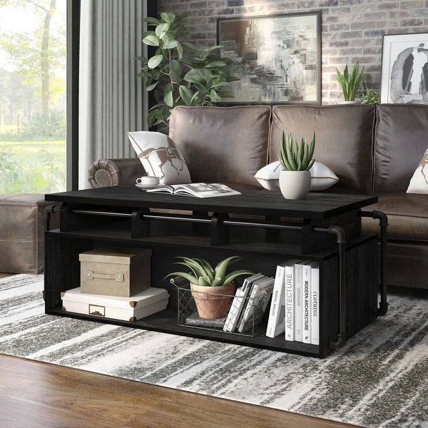 Furniture of America Callis Urban 52-inch Lift Top Coffee Table