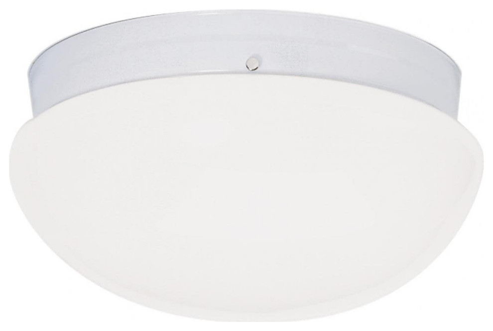 Nuvo Lighting 77/987 2 Light 12 quotW Outdoor Flush Mount Bowl   Transitional   Outdoor Flush mount Ceiling Lighting   by Buildcom  Houzz