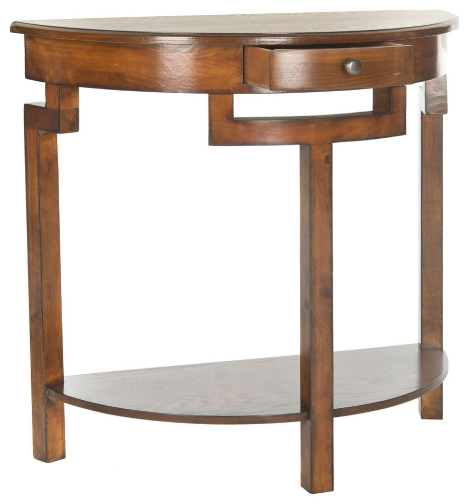 Levi Console Brown   Transitional   Console Tables   by AED Luxury Home Decor  Houzz