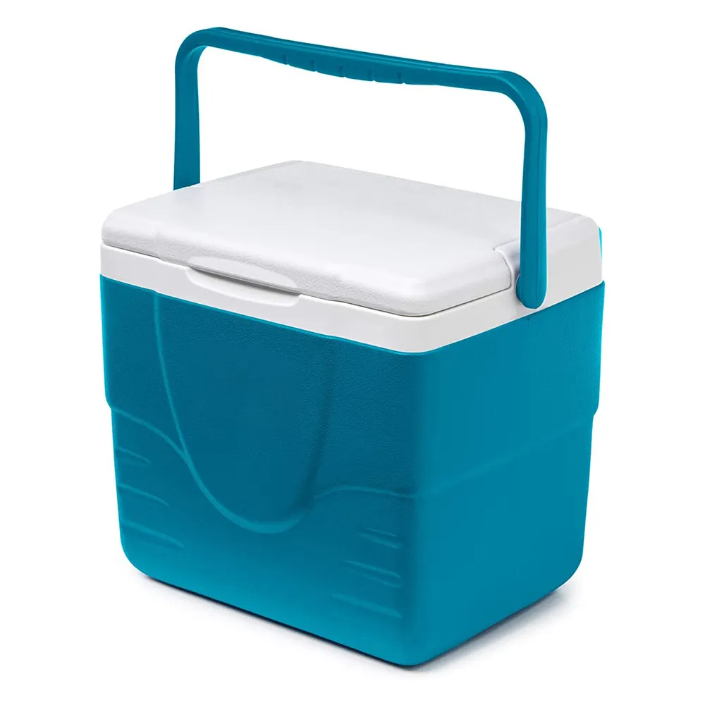 Chiller Series 9qt Insulated Portable Cooler Lunch Box  Ice Retention Hard Cooler with Heavy Duty Handle