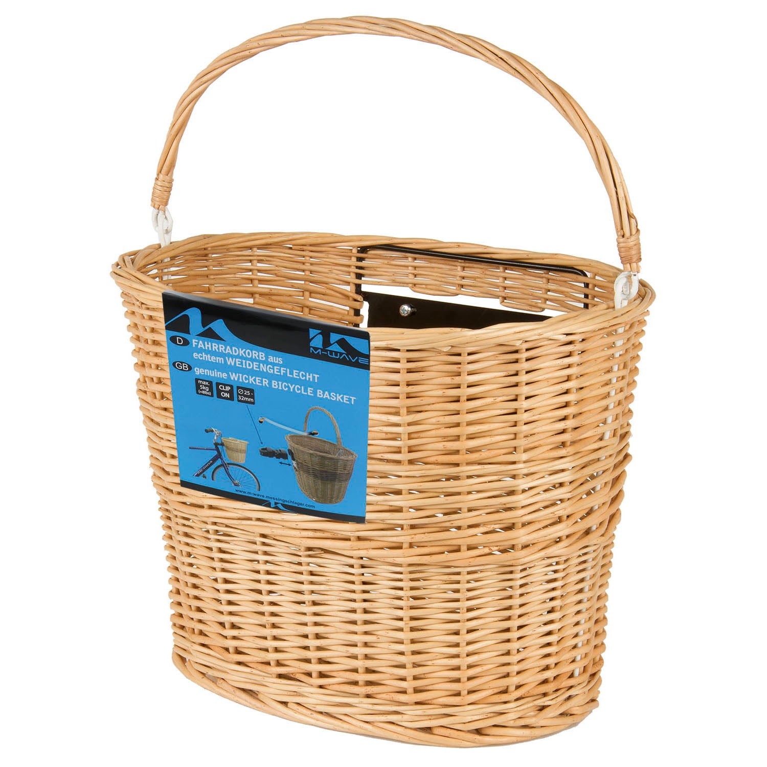 M-Wave Wicker Basket