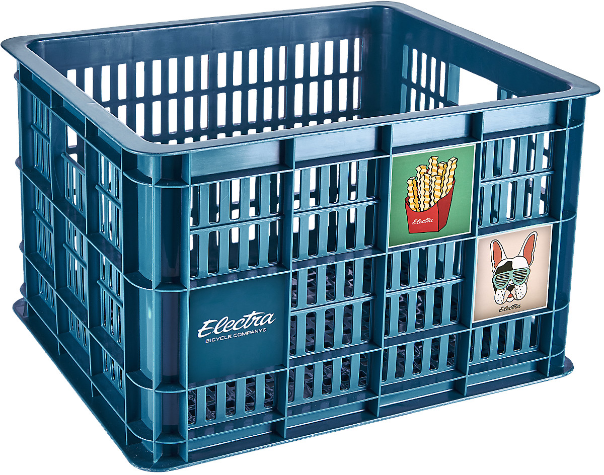 Electra Basil Bike Crate - Dark Teal
