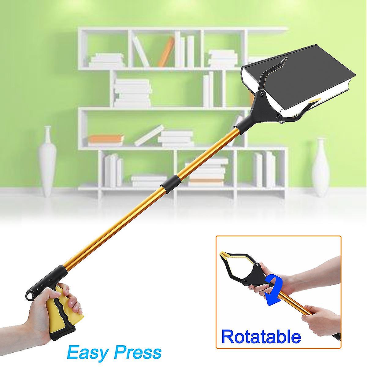 78cm Folding Garbage Pick Up Tool Grabber Reacher Stick Reaching Grab Claw Grip